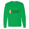 Heavy Cotton 100% Cotton Long Sleeve T Shirt Thumbnail