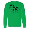 Heavy Cotton 100% Cotton Long Sleeve T Shirt Thumbnail