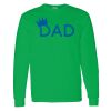 Heavy Cotton 100% Cotton Long Sleeve T Shirt Thumbnail