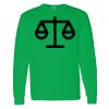 Heavy Cotton 100% Cotton Long Sleeve T Shirt Thumbnail