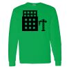 Heavy Cotton 100% Cotton Long Sleeve T Shirt Thumbnail