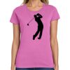 Ladies Heavy Cotton 100% Cotton T Shirt Thumbnail