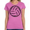 Ladies Heavy Cotton 100% Cotton T Shirt Thumbnail