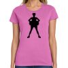 Ladies Heavy Cotton 100% Cotton T Shirt Thumbnail