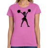 Ladies Heavy Cotton 100% Cotton T Shirt Thumbnail