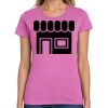 Ladies Heavy Cotton 100% Cotton T Shirt Thumbnail