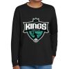 Youth Heavy Cotton 100% Cotton Long Sleeve T Shirt Thumbnail