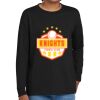 Youth Heavy Cotton 100% Cotton Long Sleeve T Shirt Thumbnail