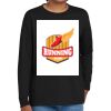 Youth Heavy Cotton 100% Cotton Long Sleeve T Shirt Thumbnail