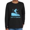 Youth Heavy Cotton 100% Cotton Long Sleeve T Shirt Thumbnail