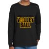 Youth Heavy Cotton 100% Cotton Long Sleeve T Shirt Thumbnail