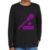 Youth Heavy Cotton 100% Cotton Long Sleeve T Shirt Thumbnail