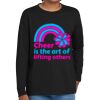 Youth Heavy Cotton 100% Cotton Long Sleeve T Shirt Thumbnail