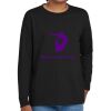 Youth Heavy Cotton 100% Cotton Long Sleeve T Shirt Thumbnail