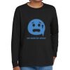 Youth Heavy Cotton 100% Cotton Long Sleeve T Shirt Thumbnail