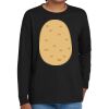 Youth Heavy Cotton 100% Cotton Long Sleeve T Shirt Thumbnail