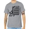 Unisex Heather CVC Short Sleeve Tee Thumbnail